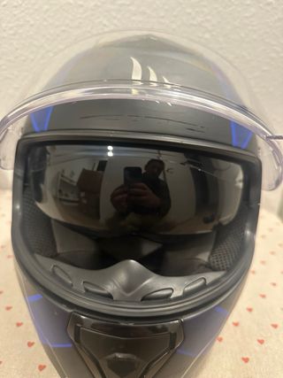 Casco MT Helmets Integral Azul y Negro