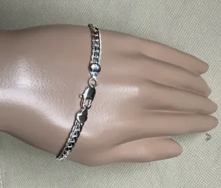 Braccialetto Argento 925 Unisex 20cm