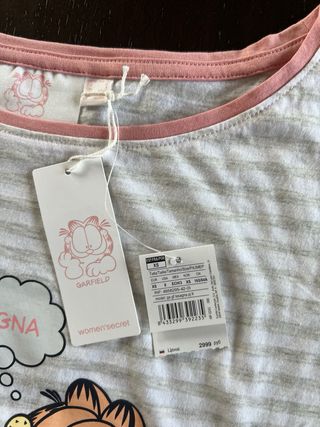 Pijama Garfield Women'secret Talla XS