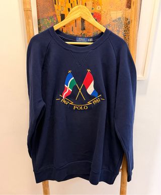 Sudadera Polo Ralph Lauren Cross Flags 50th Anniv.