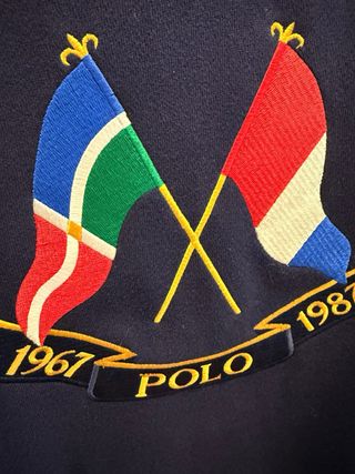 Sudadera Polo Ralph Lauren Cross Flags 50th Anniv.