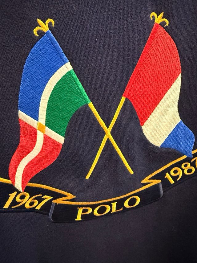Sudadera Polo Ralph Lauren Cross Flags 50th Anniv.