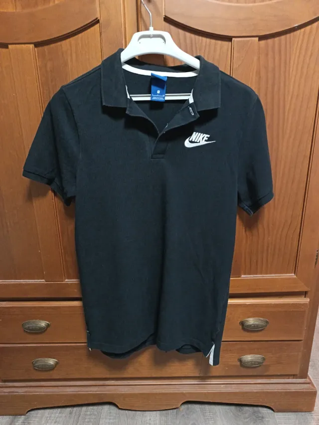 Polo Nike Negro Talla S