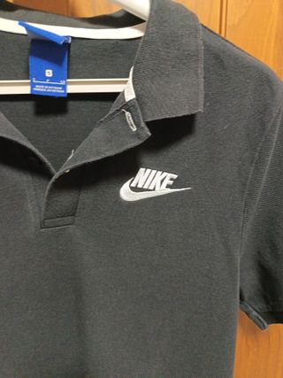 Polo Nike Negro Talla S