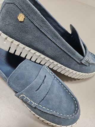 Zapatillas Carmela Mujer Talla 41 Azul