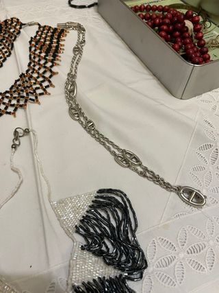 Lotto 8 collane bigiotteria