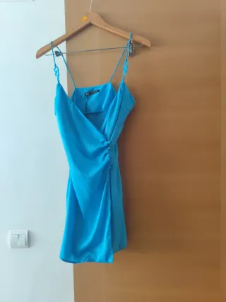 Vestido azul tirantes