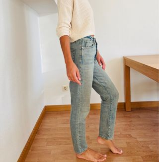 Vaqueros H&M efecto desgastado