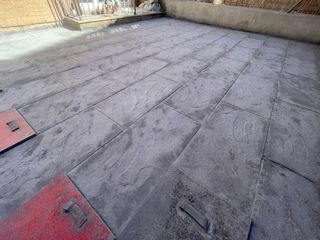 Calcestruzzo stampato e lucidato