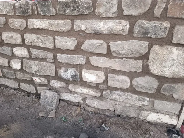 Piedra decorativa para muros