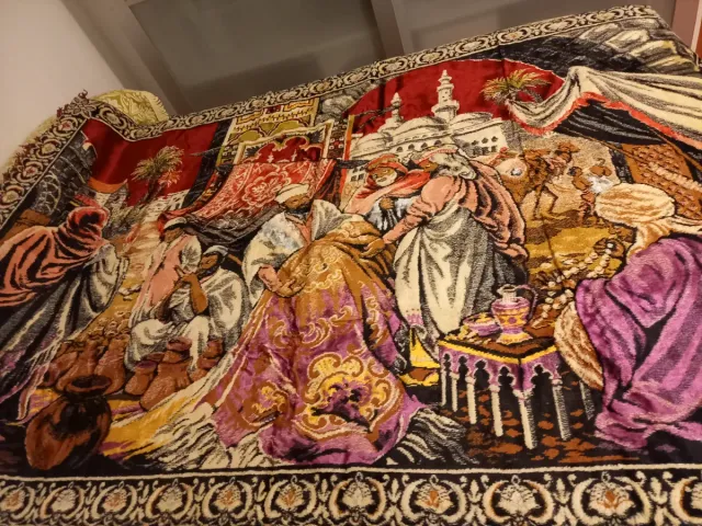 Tapiz vintage colgante 1,90 x 1,25