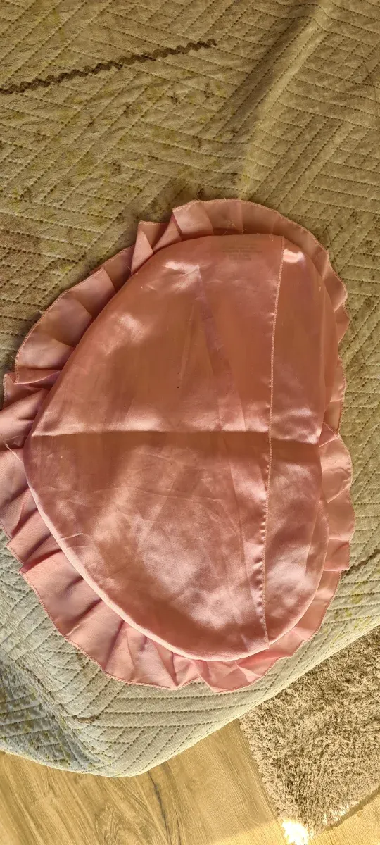 Trapuntino matrimoniale rosa