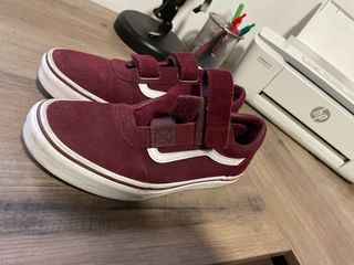 Zapatillas Vans Rojas Velcro