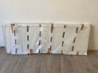 Puerta corredera lacada blanca sin estrenar