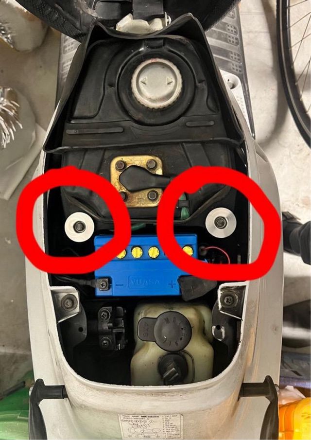 Rondelle serbatoio benzina Booster