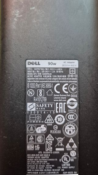 Dell 90 W DA90PM130 Alimentatore professionale