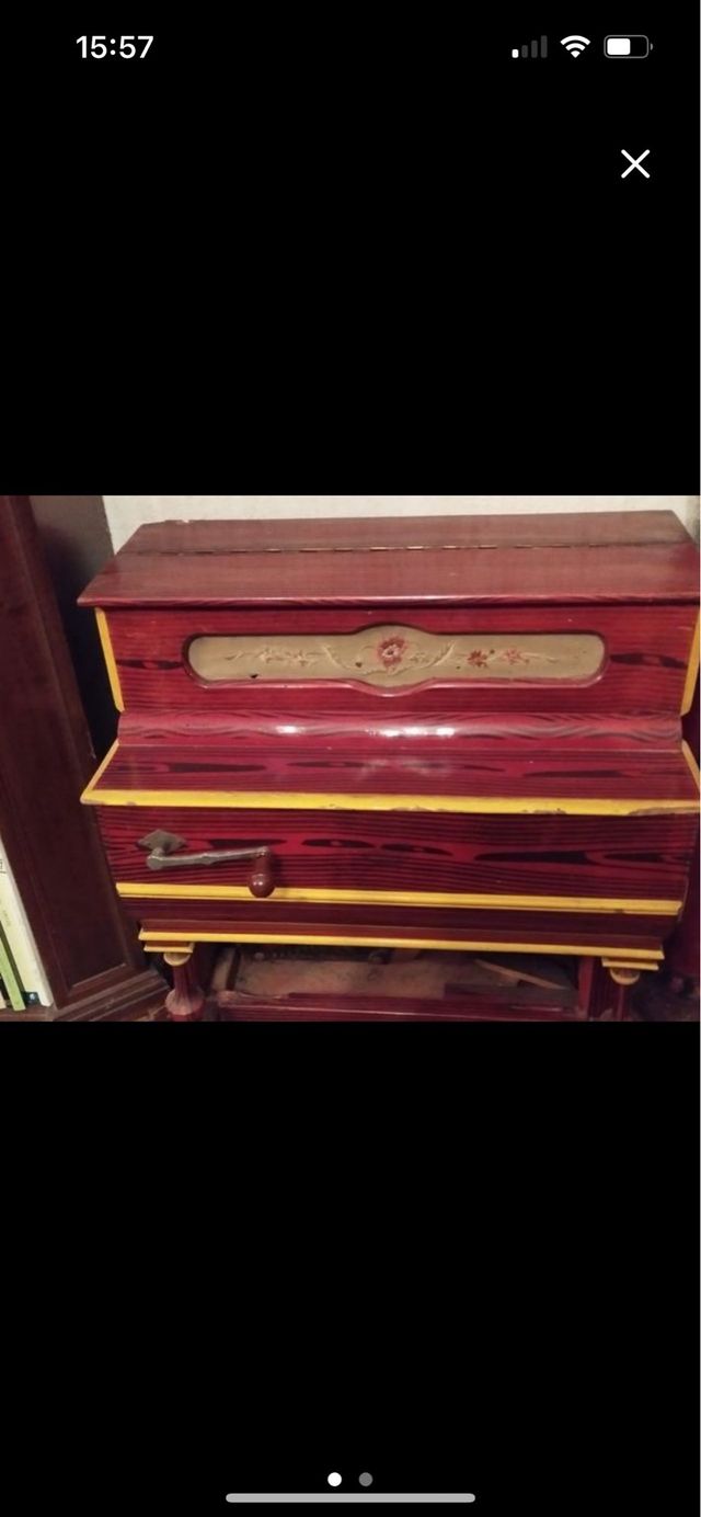 Harmonium Ferventa Antiguo Vintage