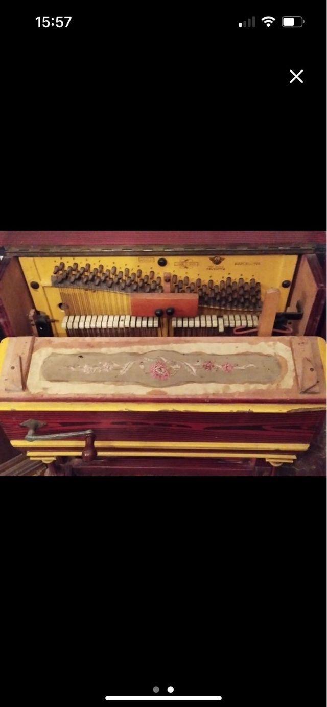 Harmonium Ferventa Antiguo Vintage