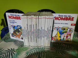 Colección Érase una vez el Hombre (26 tomos)