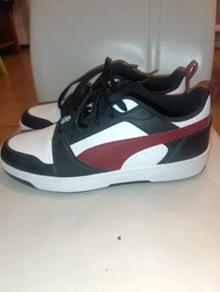 Scarpe Puma Uomo Nero Bianco