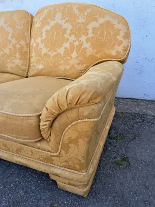 2 Sofás Vintage vintage oro. REBAJADO!!!!!