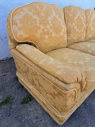 2 Sofás Vintage vintage oro. REBAJADO!!!!!