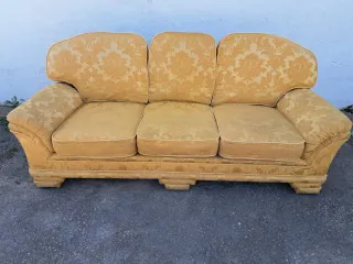 2 Sofás Vintage vintage oro. REBAJADO!!!!!