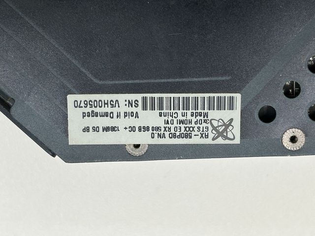 XFX RX 580 8GB Tarjeta Gráfica