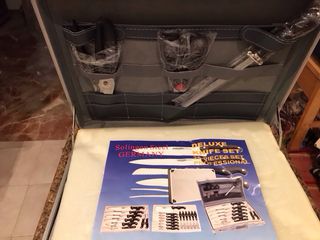 Maletín de Cuchillos de cocina y Cubiertos