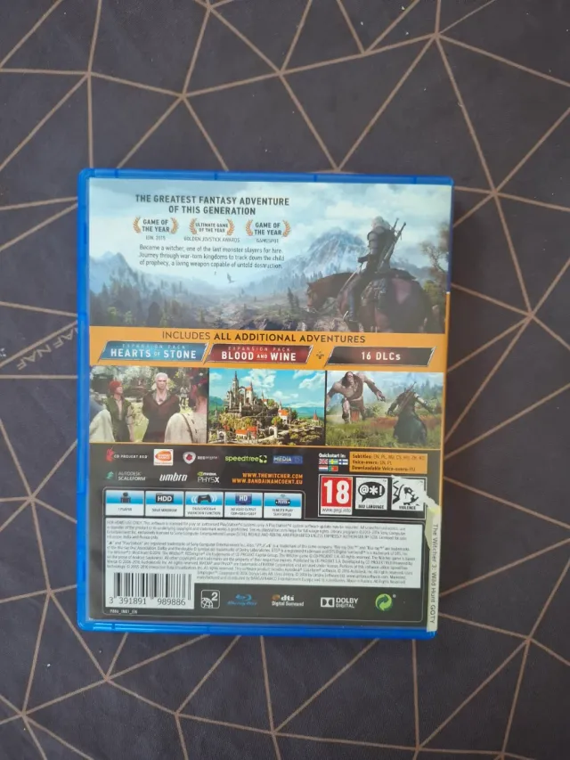 The Witcher 3 Wild Hunt GOTY PS4
