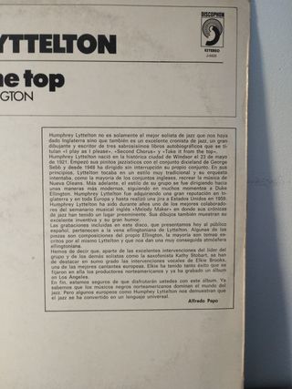 Humphrey Lyttleton LP Jazz