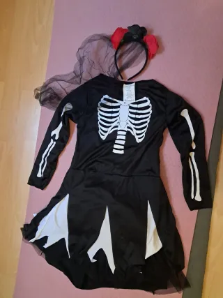 Disfraz Catrina niña