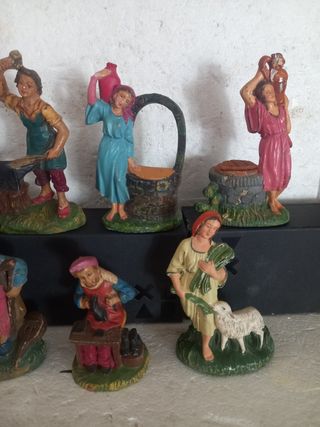 STATUINE PRESEPE CARTAPESTA
