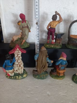 STATUINE PRESEPE CARTAPESTA