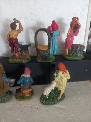 STATUINE PRESEPE CARTAPESTA