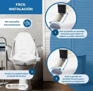 Elevador WC con Reposabrazos