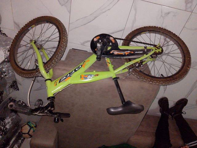 Bicicleta infantil verde 20