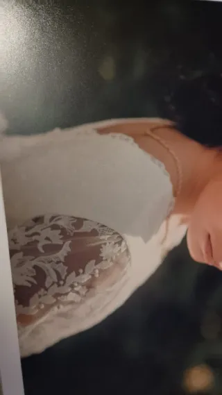 Vestido de Comunión Niña Talla 10 Blanco