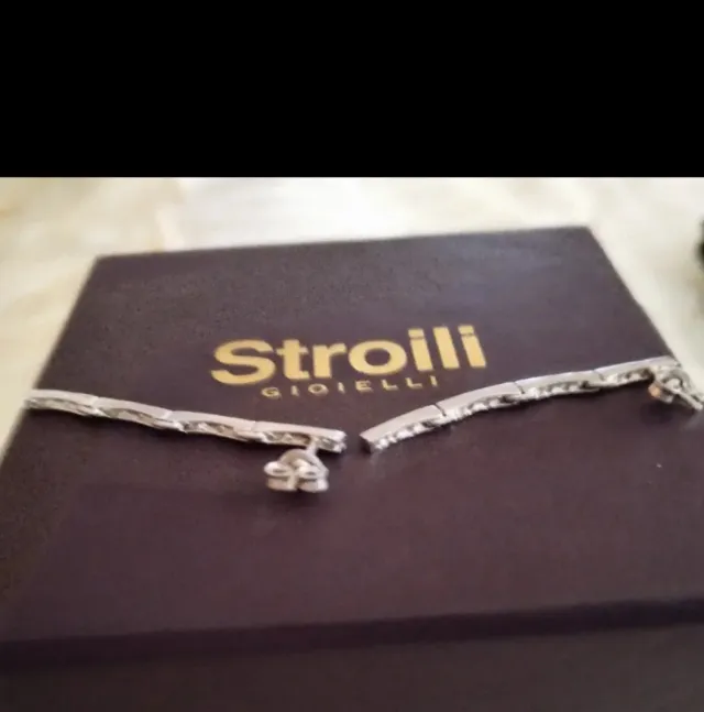 Orecchini Oro bianco 18 kt