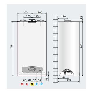 Caldera Ariston CARES S 30kW condensacion