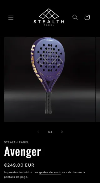 Pala de pádel Stealth Avenger