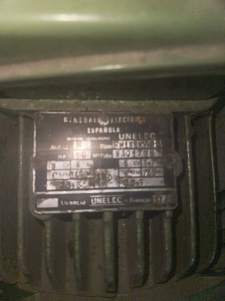 Motor Eléctrico 5CV UNELEC