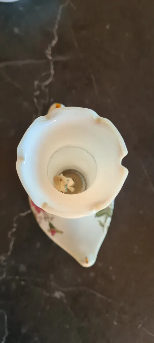 Set 2 Lampade a Olio e Candele Floreali