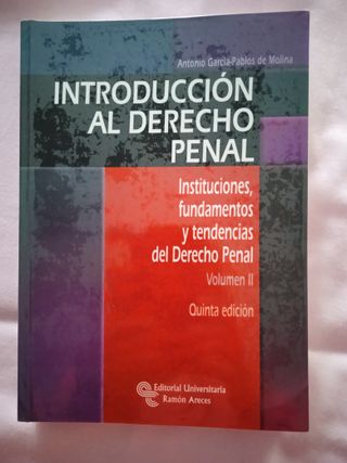 INTRODUCCIÓN AL DERECHO PENAL: I Y II