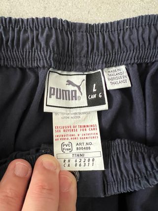 Pantaloni sportivi Puma neri taglia L