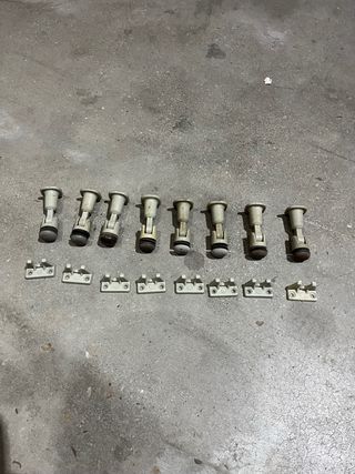 8 Cierres De tirador Ventana Caravana Antigua