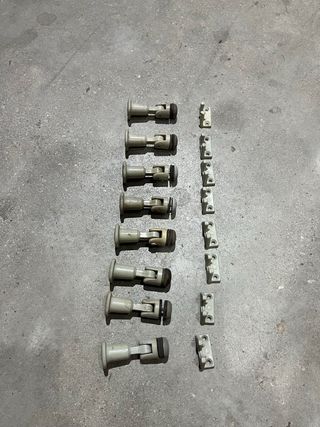 8 Cierres De tirador Ventana Caravana Antigua