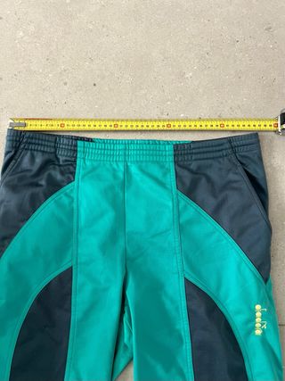 Tuta Diadora vintage verde e nera taglia 50