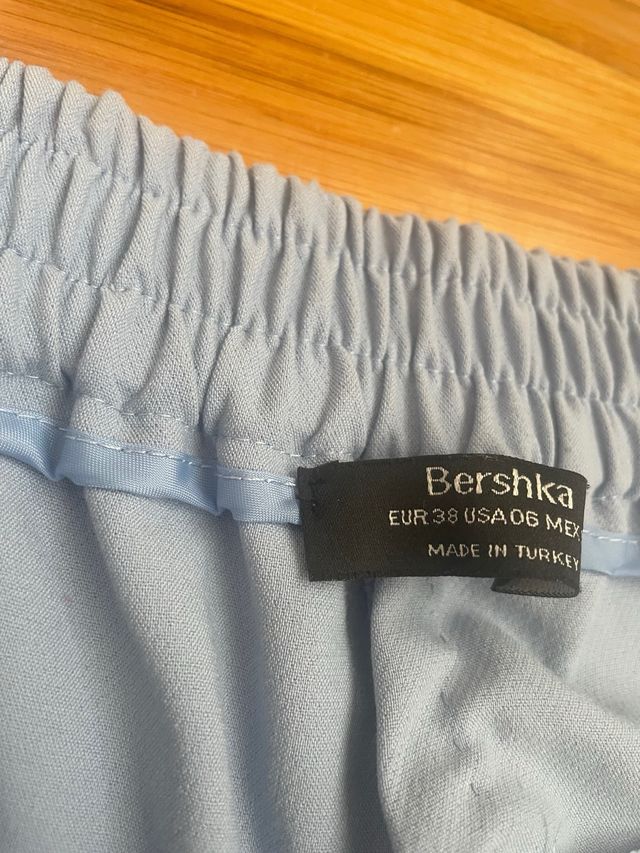 Pantalón cargo azul