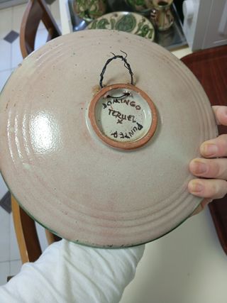 Plato Cerámica Turolense Endesa Andorra